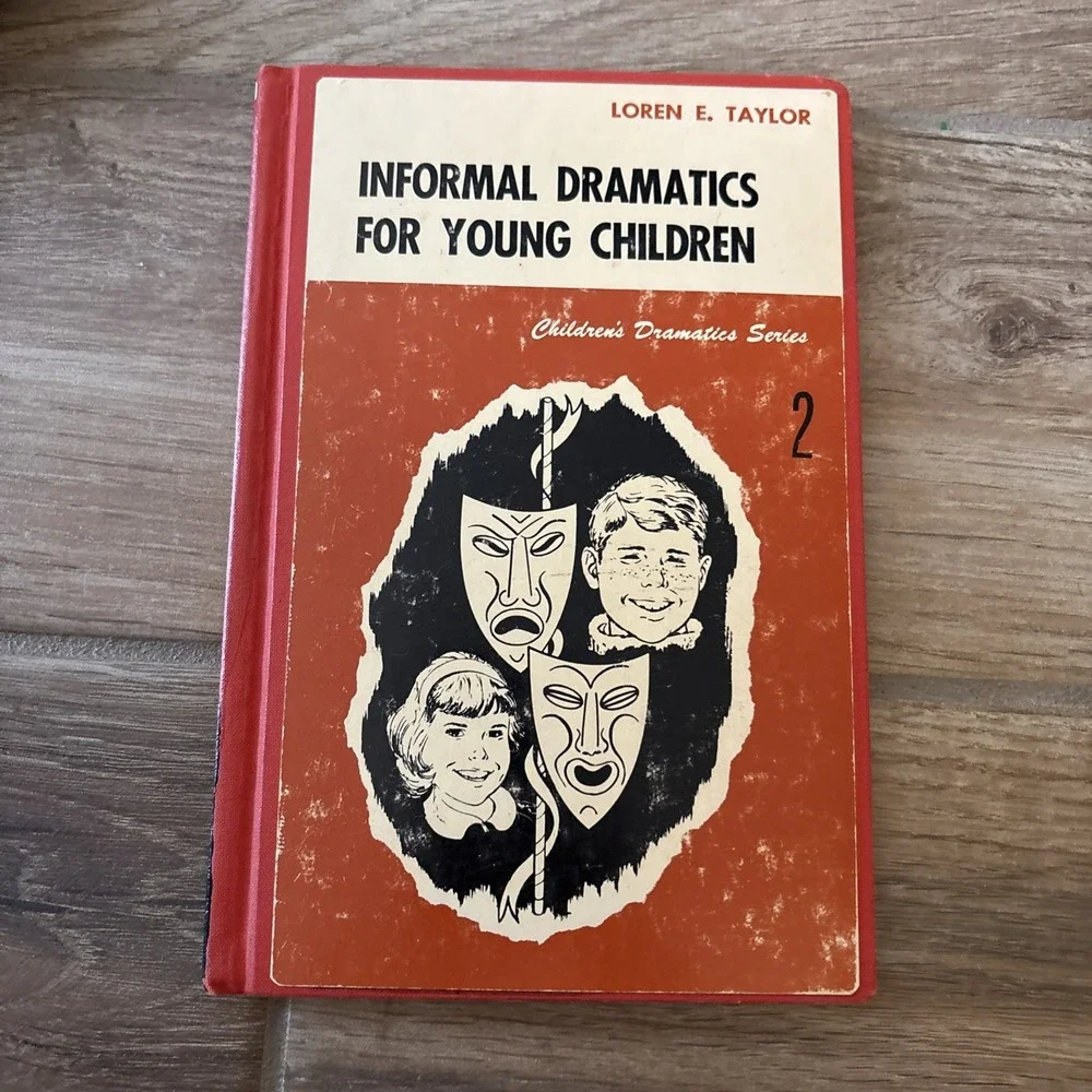 1966 book Formal Drama & Children's Theater - Hard Cover Rare